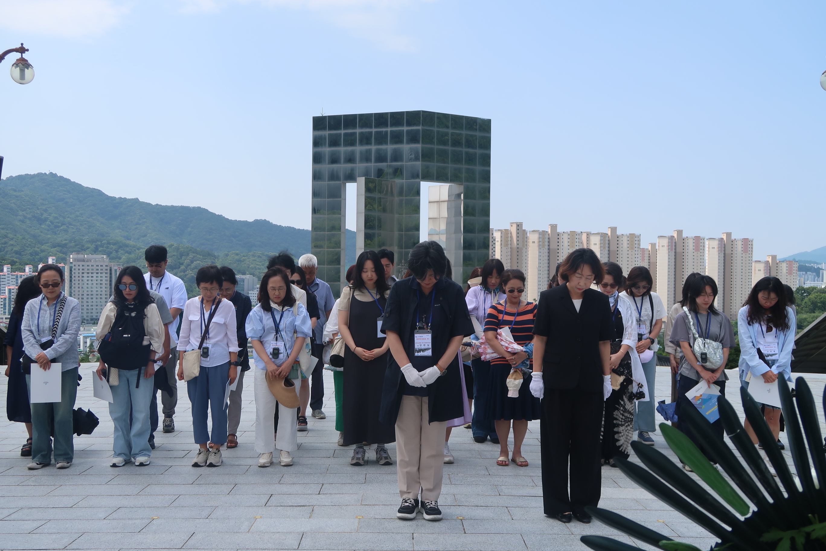 2025.07.10.제주특별자치도교육청 교원 연수단 참배