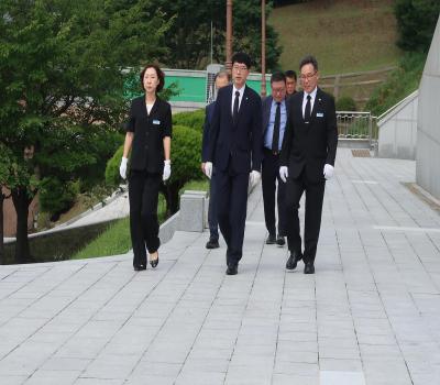 2024.07.01.창원용지라이온스클럽 변주석 회장 참배 이미지