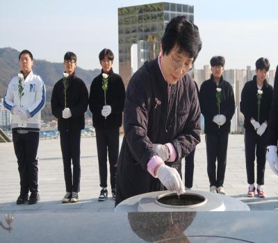 2025.03.13. 양중학교 참배 이미지