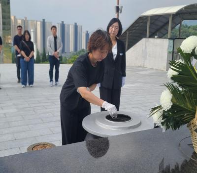 2026.05.29.SK증권 노동조합 참배 및 관람 이미지