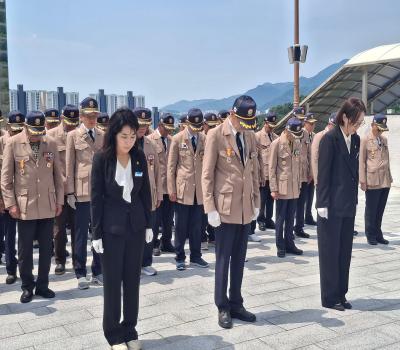 2026.06.10.대한민국월남전참전자회 울주군지회 참배 이미지