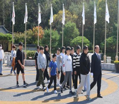 `23.10.11. 진도 오산초등학교 참배 이미지