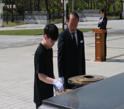 `24.4.19. 전주 풍남초등학교 6학년 참배 이미지