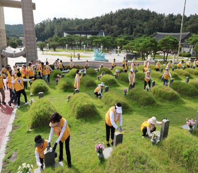 25.09.24. 적십자단체 참배 및 봉사활동 이미지
