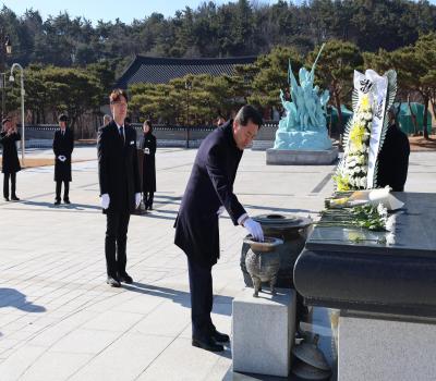 260106 광주지방보훈청 및 보훈·안보단체 신년참배 이미지