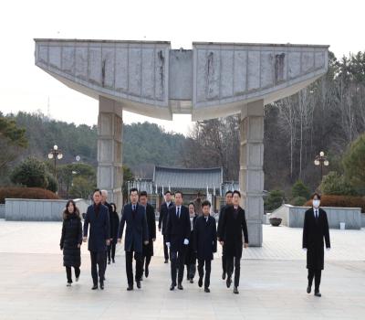 260107 안태욱 국민의힘 광주광역시당위원장 등 참배 이미지