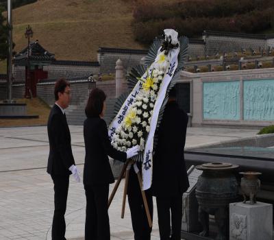 260410 장숙남 신임 광주보훈청장 참배 이미지