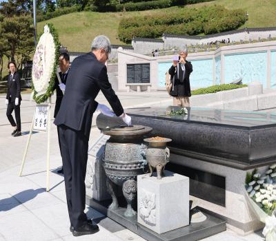 260508 김상환 헌법재판소장 참배 이미지
