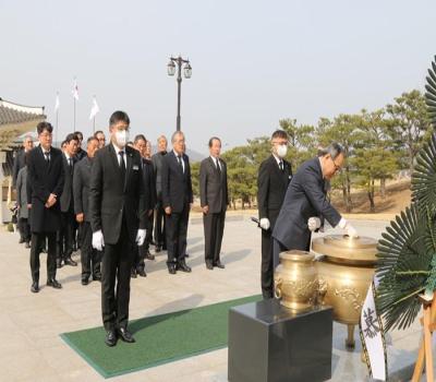 대한민국전몰군경유족회, 국립영천호국원 지킴이 발대식 거행 이미지