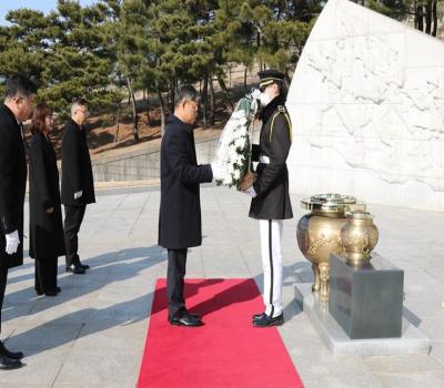 장정교 대구경북지방병무청장 취임 참배! 이미지