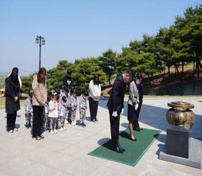 어린이날을 앞두고 어린이 나라사랑 체험교실 운영 이미지