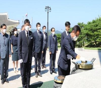 신임 이익규 대구경북지방병무청장 취임 참배 이미지