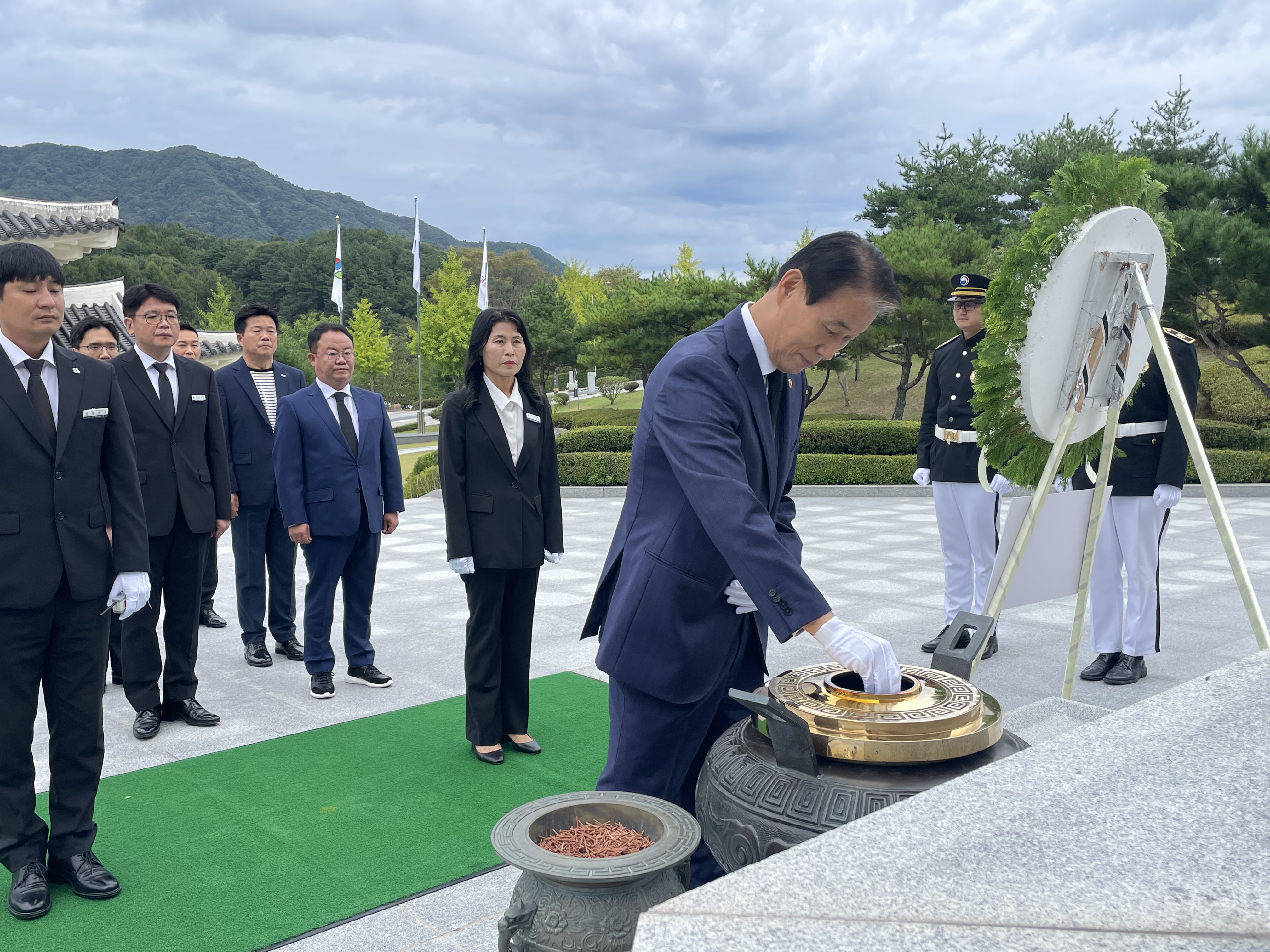 권오을 장관님 국립임실호국원 현장소통 방문