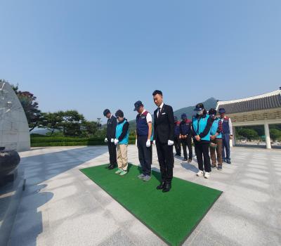 [호국보훈의 달 태극기 꽂기]임실군 대한민국재향군인회 이미지