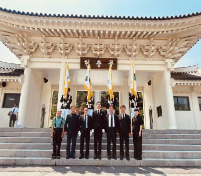 (호국보훈의달)전몰군경유족회 충북도지부 현충탑 참배 이미지