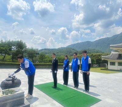 (호국보훈의달)새만금개발공사 현충탑 참배 이미지