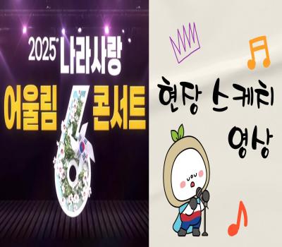 「2025년 나라사랑 어울림 콘서트」 현장스케치 영상 이미지