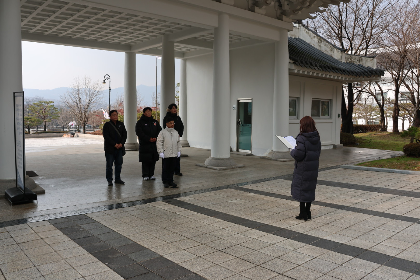 국립제주호국원 직원 참배