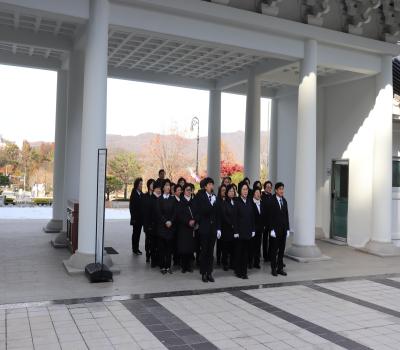 전몰군경 미망인회 서울시지부 참배 이미지