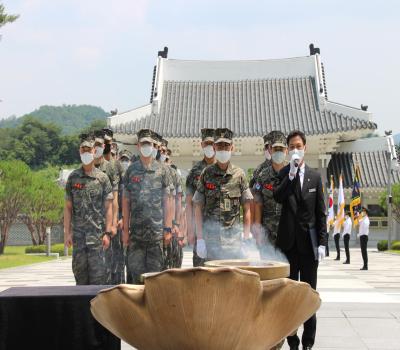 진해기지사령부 육상경비대대과 함께하는 나라사랑 체험(21.6.28) 이미지