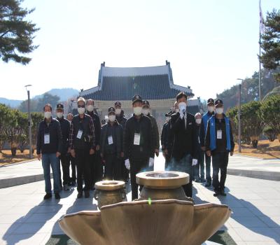 대한민국 월남전참전지회 대구시지부 달성군지회 참배 이미지