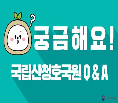 '궁금해요! 국립산청호국원 Q&A' 안내 영상 이미지