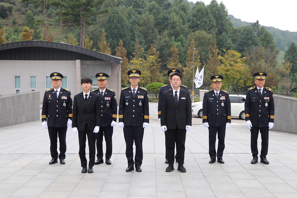괴산경찰서 참배('25.10.21.)