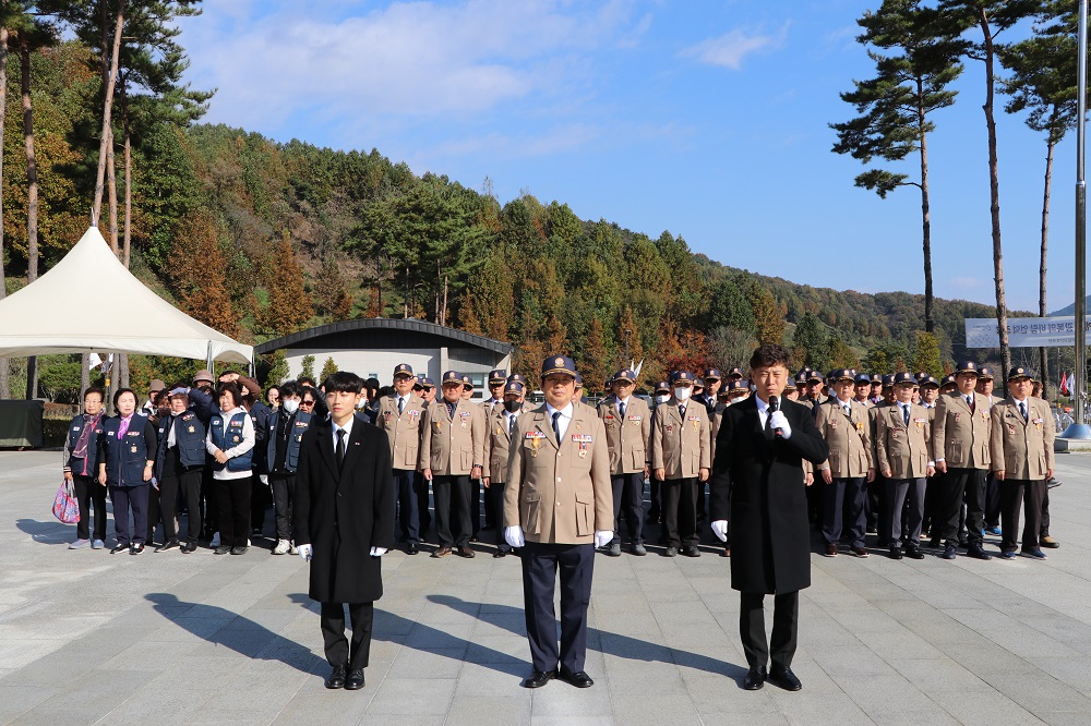 월남참전자회 청주시지회 참배('25.11.4.)