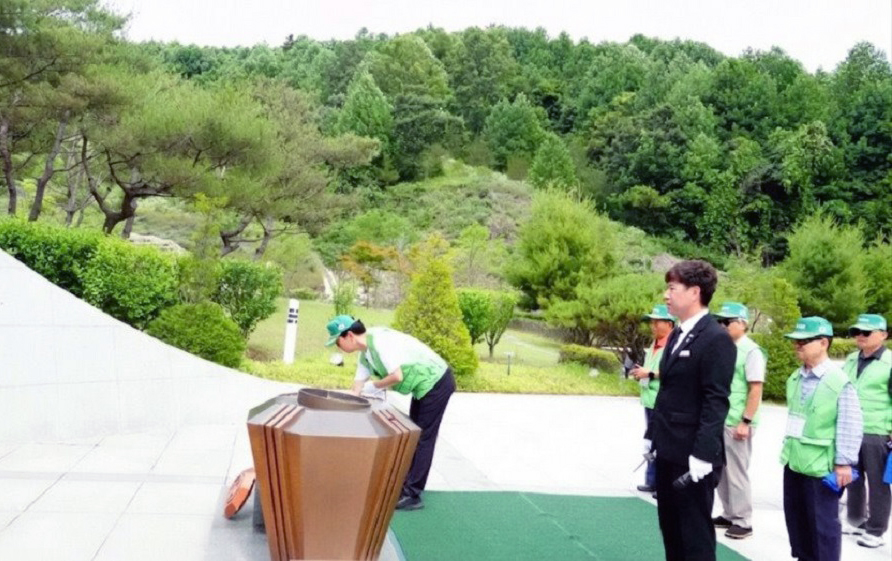 ROTC충북지구회 참배('26.06.21.)