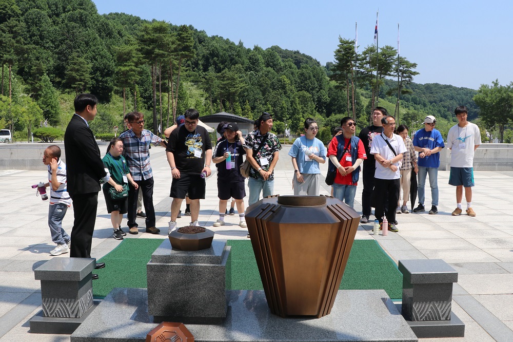 휴먼케어 돌봄센터 참배('26.06.29.)