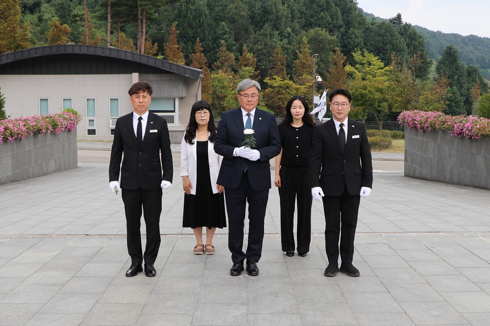 괴산증평교육지원청 참배('26.09.14.)