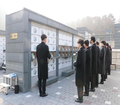 2025년 설 명절 계기 무연고 묘역 참배('25.1.21.) 이미지