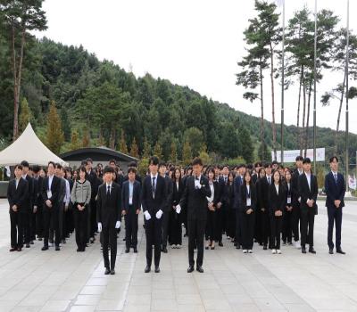 인재개발원 신규자과정 참배('25.10.14.) 이미지