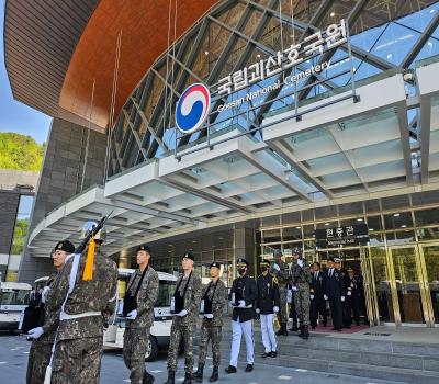 [국립괴산호국원]_무연고 국가유공자 합동 안장식('25.4.30.) 이미지
