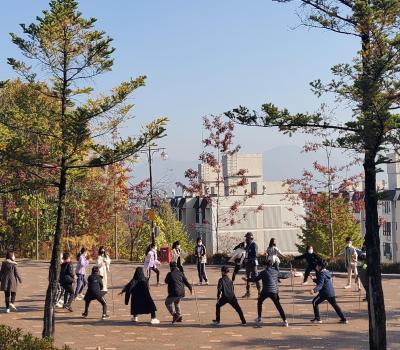 신성초등학교 4학년 숲체험행사 이미지