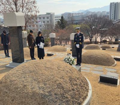 20260105 대구동부경찰서장 참배 이미지