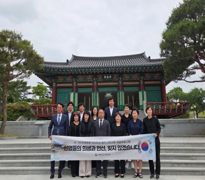 20260604 우성진 동구청장 당선인 참배 이미지