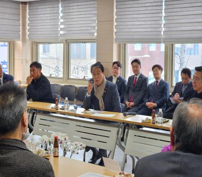 진주시 보훈단체 현장간담회 이미지