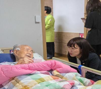 이석규 생존 애국지사 위문