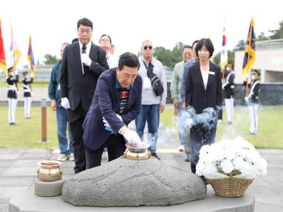 상이군경회 전남지부 참배(5.21.) 이미지