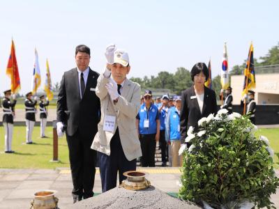 고엽제전우회 경북지부 참배(25.6.18.) 이미지