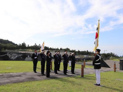 제주특별자치도 서부경찰서 단체참배(25. 10. 20.) 이미지