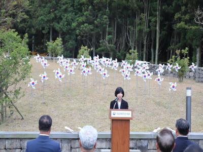 민ㆍ관 협력 태극기 바람개비 동산 조성 이미지