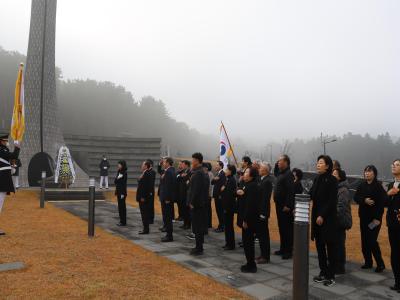 [보훈단체협의회] 월례참배 - 대한민국전몰군경회 제주특별자치도지부 (25.12.01) 이미지