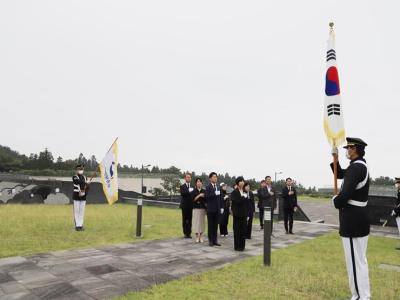 제주특별자치도지사 오영훈  현충탑 퇴임 참배(26.06.30.) 이미지