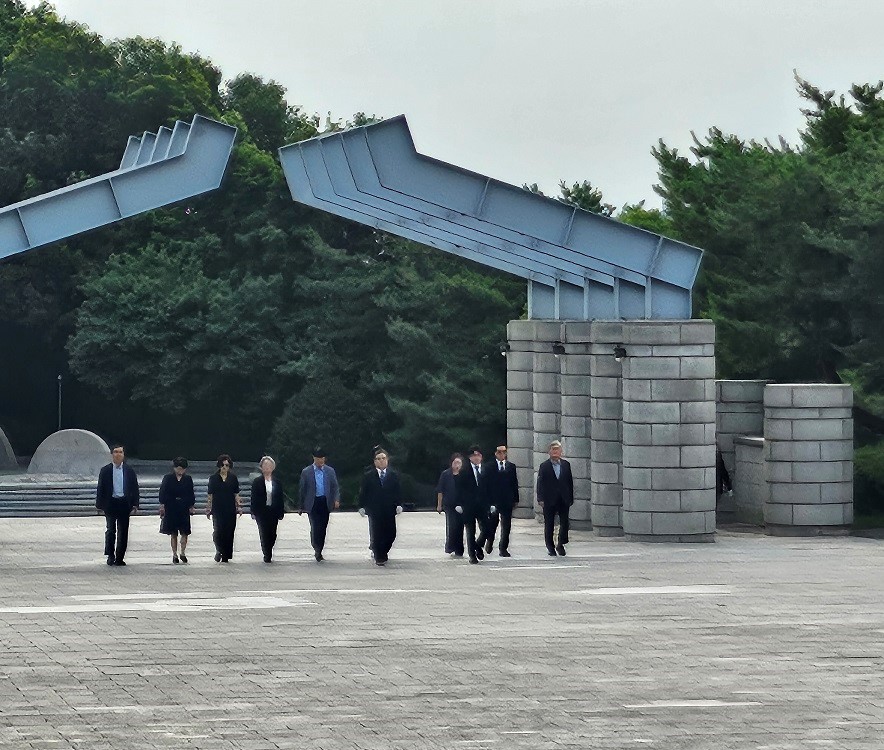 정창수 강북구청장 취임 참배