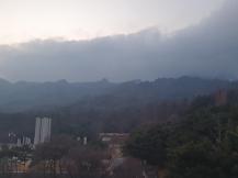 한파 구름띠 이미지