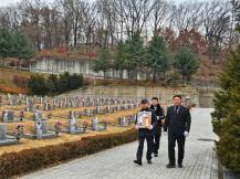 4·19혁명공로자 故 김상숙 님의 영결식과 안장식 이미지