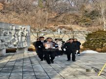 4·19혁명부상자 故 박창엽 님의 영결식과 안장식 이미지