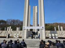 4·19혁명공로자 故 오진모 님의 영결식과 안장식 이미지